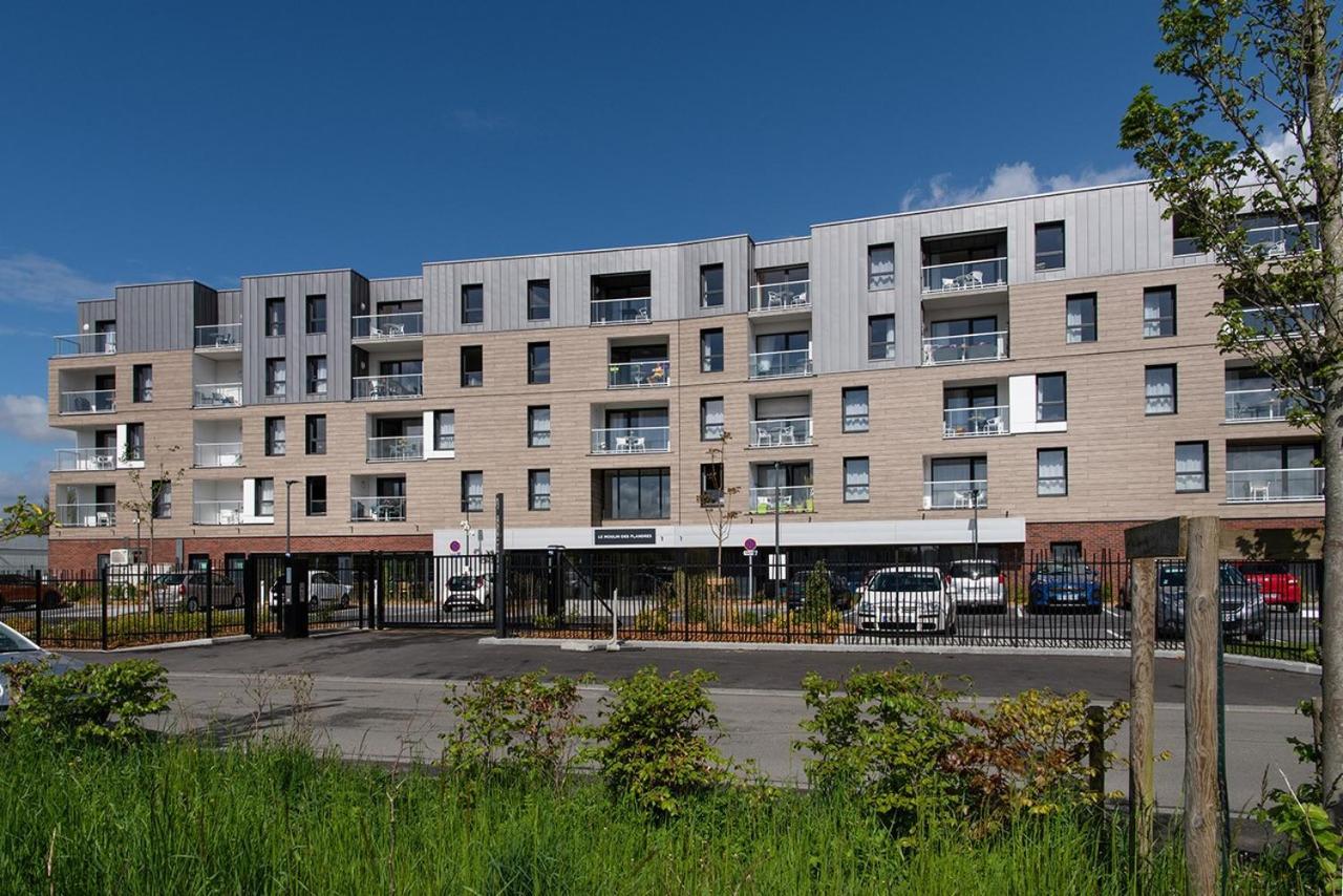 Domitys Le Moulin Des Flandres Aparthotel Lesquin Exterior foto